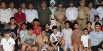 DIG Udhampur-Reasi Range inaugurates Play Nation Badminton League under Youth Empowerment Prog