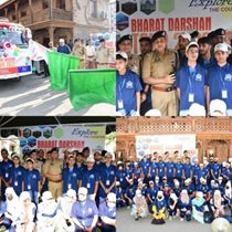 DIG CKR flags-off group of students for Bharat Darshan Tour-2022