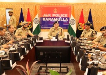 DIG NKR Baramulla Chairs Security-cum-Coordination Conference