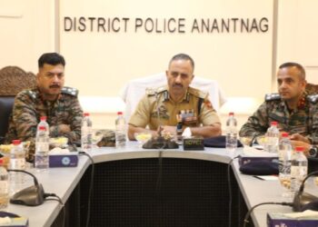 DIG SKR Reviews Security Preparedness at DPO Anantnag