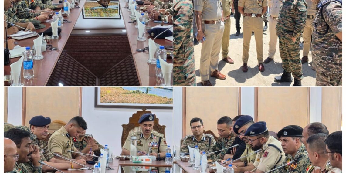 DIG SKR chairs yatra preparedness meeting at Pahalgam