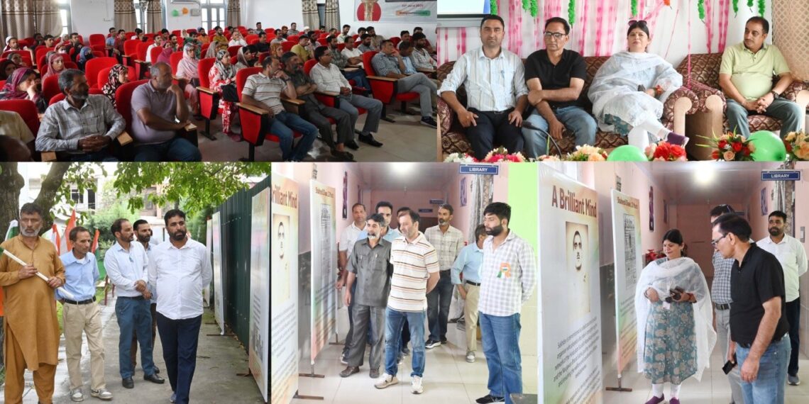 Shopian DIPR Hosts Photo Exhibition on Freedom Fighters