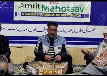 Cultural Unit Srinagar of DIPR organise ‘Sufiyana Mousiqui’ prog at Rambagh