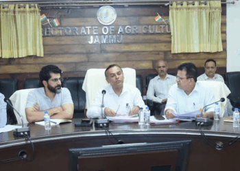 Director Agriculture Jammu reviews physical, financial progress of key departmental schemes