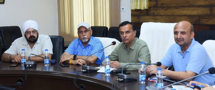 Dir Agriculture Jammu chairs review meeting with sectoral heads