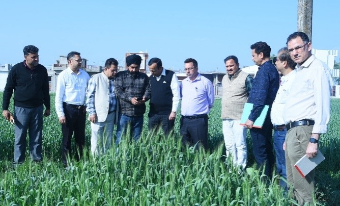 Dir Agriculture Jammu reviews progress of Digital Crop Survey