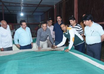 Director Agriculture reviews HADP projects in Sunderbani