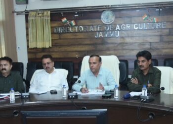 Director Agriculture reviews Annual Action Plan 2026–27 and infra projects in Jammu