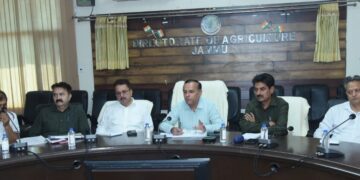 Director Agriculture reviews Annual Action Plan 2026–27 and infra projects in Jammu