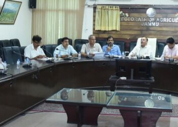 Director Agriculture Jammu reviews physical & financial progress of dev projects in Rajouri, Poonch