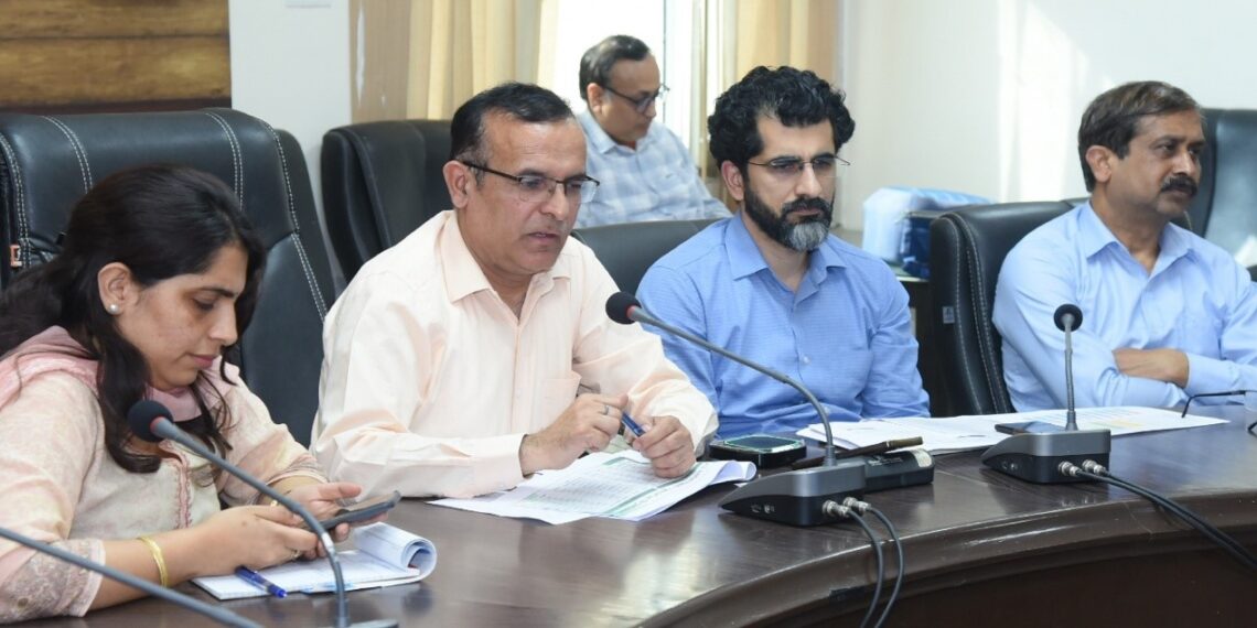 Director Agriculture Jammu reviews progress of departmental schemes