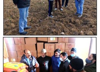 Director Agri(K) visits SM Farm, Allowpora