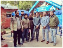 Dir Handicrafts & Handloom inspects Handicrafts Exhibition at Dilli Haat