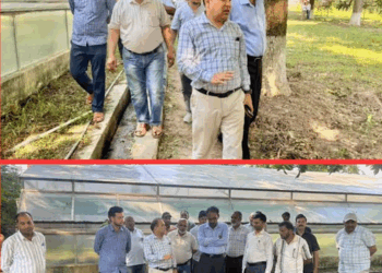 Director of Horticulture Jammu reviews development activities in Poonch district