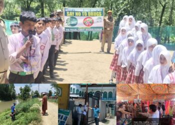 District-Wide activities organized under NashaMukt Bharat Abhiyan in Budgam