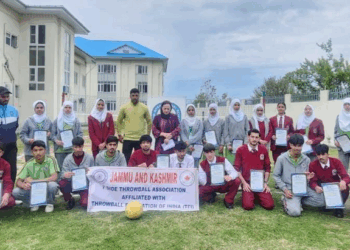 Baramulla Throwball Coaching Camp Concludes Successfully at DIS
