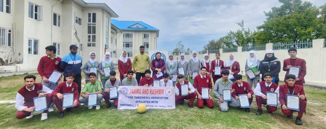 Baramulla Throwball Coaching Camp Concludes Successfully at DIS
