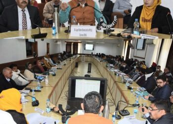 DISHA meeting: MP Jugal Kishore reviews achievements under CSS in Poonch