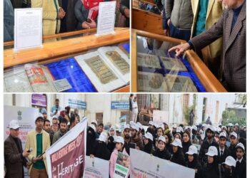 Div Com-(K) Inaugurates World Heritage Week Exhibition, Flags off Heritage Walk in Srinagar
