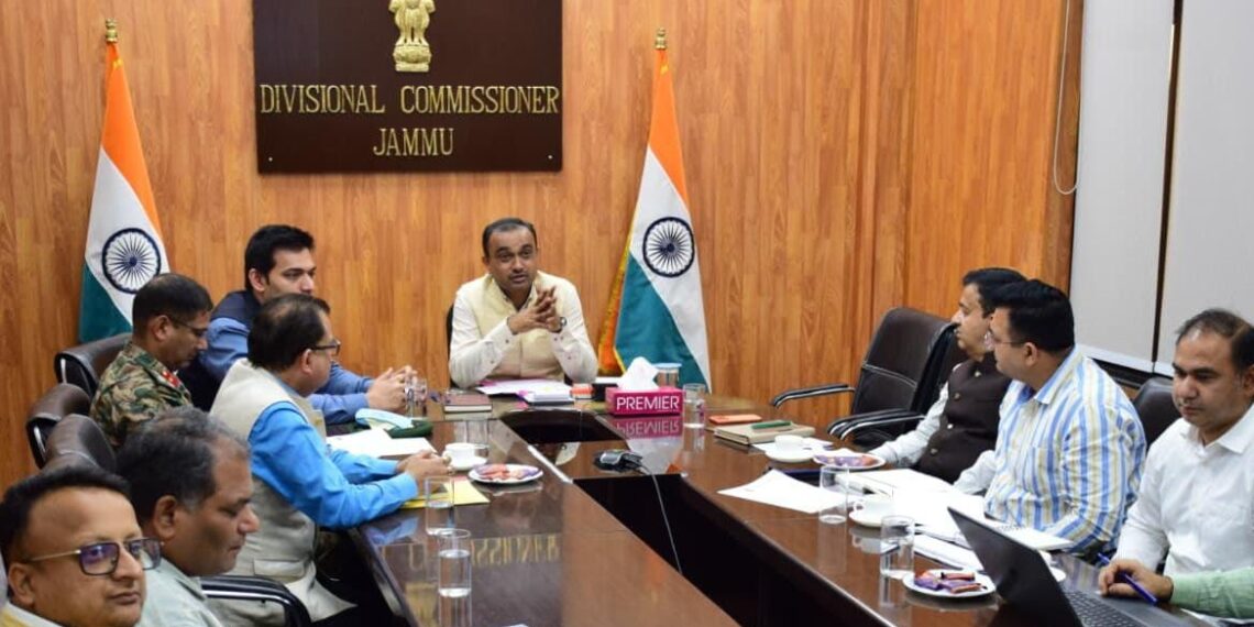 Div Com Jammu reviews status of Highway projects being executed by NHAI, NHIDCL & BRO  