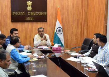 Div Com Jammu reviews status of Highway projects being executed by NHAI, NHIDCL & BRO  