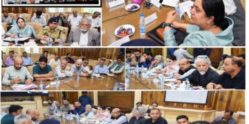 Div Com Kashmir reviews Muharram-ul-Haram arrangements