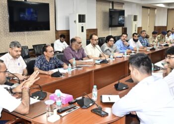 Div Com reviews arrangements for annual Mela Kheer Bhawani Yatra