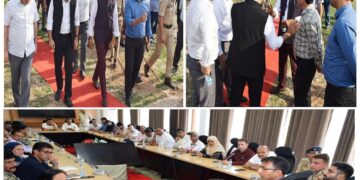 Div Com reviews final Arrangements for Mega Tiranga Yatra at SKICC