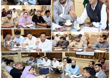 Div Com reviews issues concerning River Jhelum National Waterway-49