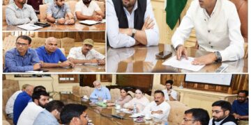 Div Com Kashmir chairs meeting to address Potable Water Issues of Railway authorities