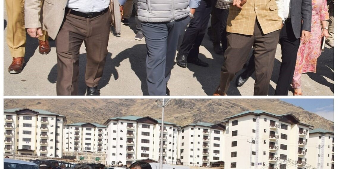 Zewan transit camp flats reviewed ahead of inauguration