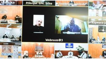 Div Com(K)  assesses evolving 3rd wave Kashmir scenari at weekly covid containment review meet