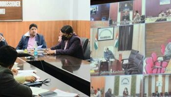 Div Com(J) , Secy NFCH review financial assistance to violence hit children under project “Assist” in J&K