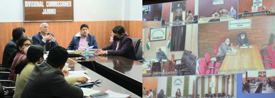 Div Com(J) , Secy NFCH review financial assistance to violence hit children under project “Assist” in J&K