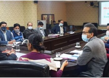 Div Com (J) reviews progress of works on sewerage projects in Jammu city