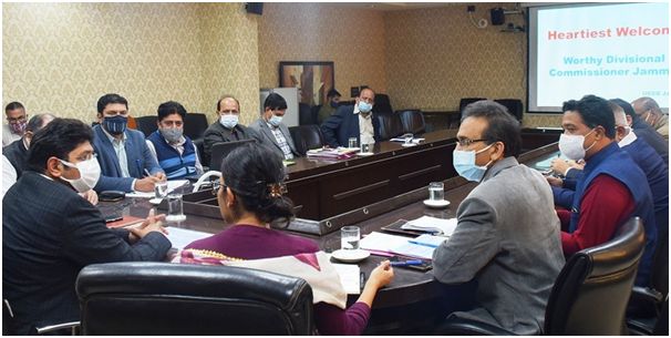 Div Com (J) reviews progress of works on sewerage projects in Jammu city