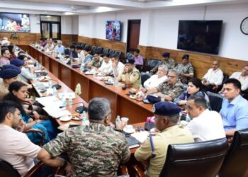 Div Com, IGP Jammu review arrangements for Amarnath Yatra