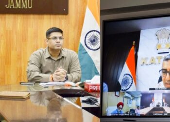 Div Com Jammu Reviews AgriStack Progress,  Accelerates Farmer ID Generation
