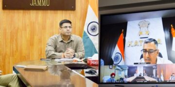 Div Com Jammu Reviews AgriStack Progress, Accelerates Farmer ID Generation