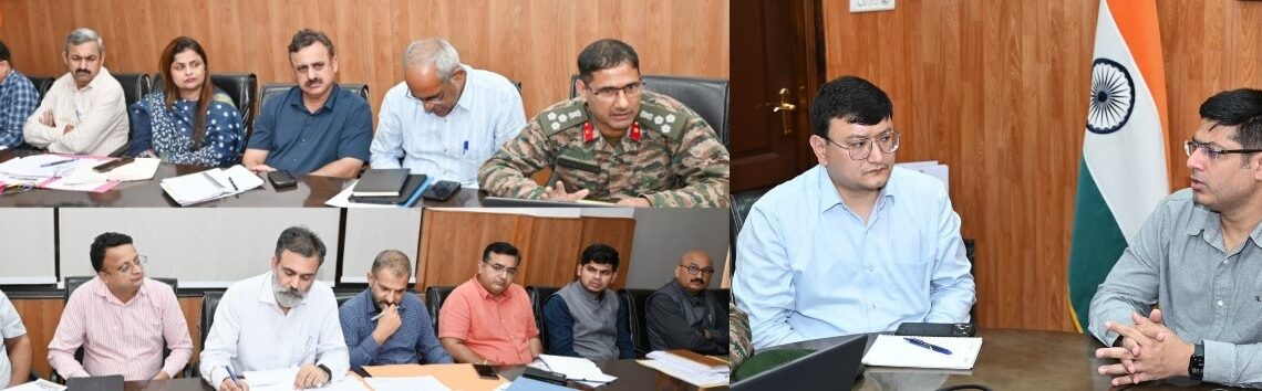 Div Com Jammu reviews District-Wise progress of Highway Projects