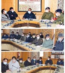 Div Com(K) reviews arrangements for Mehraj ul Alam, MahaShivratri