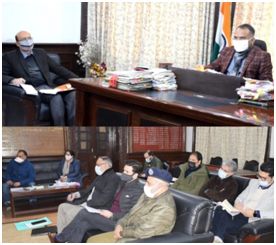 Div Com (K) chairs meeting for introduction of E-rickshaws