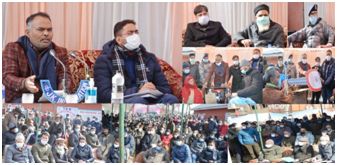 Div Com (K) visits Keller & Shopian, attends in weekly Block Diwas held at Keller