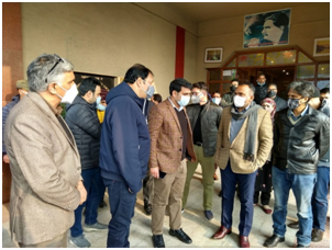 Div Com(K) takes stock of Covid Containment measures at Int’l Airport amid Omicron Threat