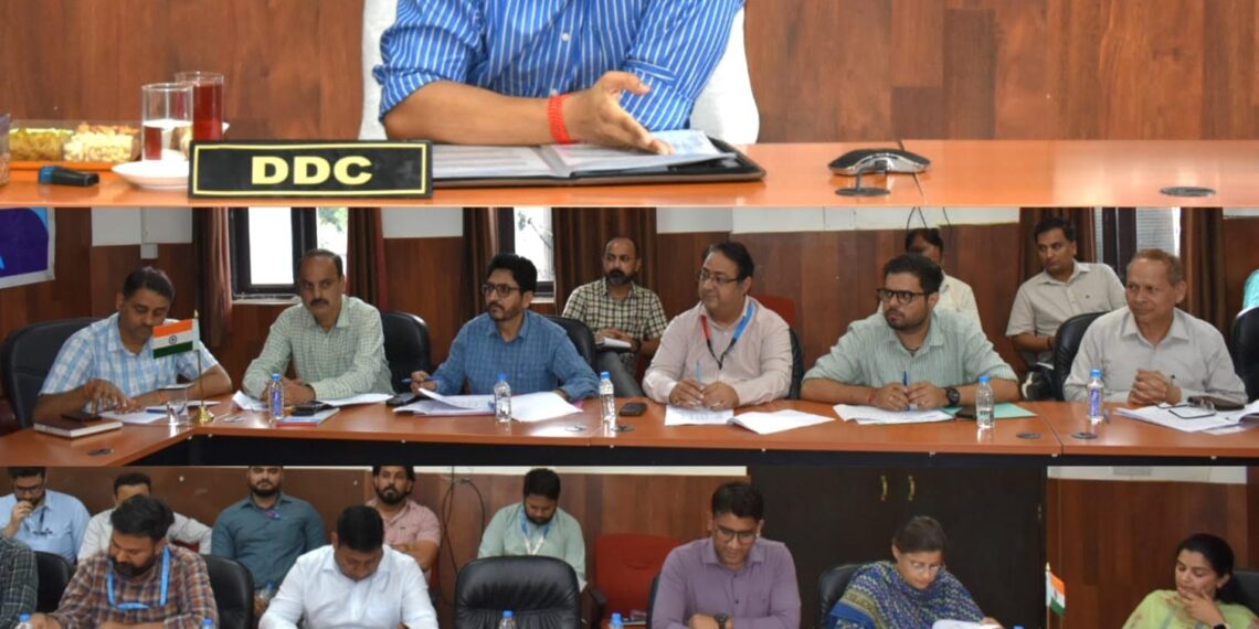 DLRC/DCC reviews banking performance, financial inclusion and credit flow in Reasi