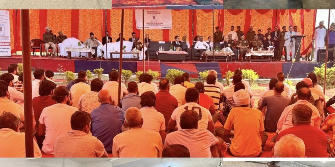 Justice Sanjeev Kumar inaugurates Mega Medical Camp at Central Jail Kot Bhalwal