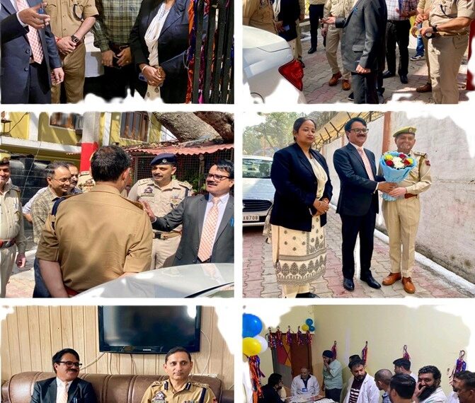 Chairman DLSA Reasi reviews civic amenities for Sub Jail inmates