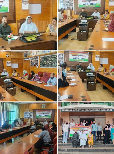 DLSA Srinagar Mobilizes Paralegal Volunteers to Boost Welfare Schemes, Combat Drug Abuse