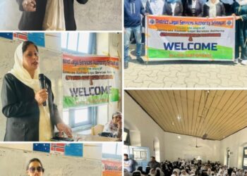 DLSA Srinagar organizes Legal Awareness Programme at GHSS Nawakadal
