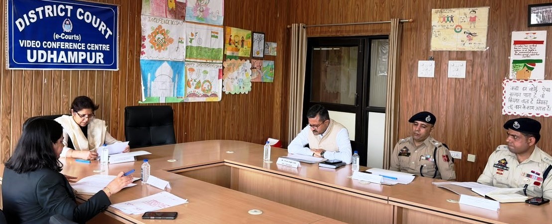 DLSA Udhampur convenes 4th Under Trial Review Committee meeting